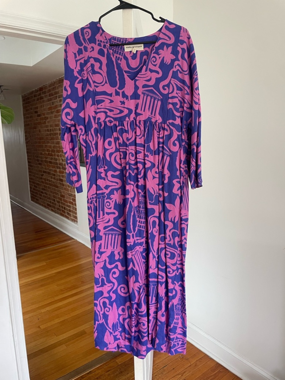 Mara Hoffman Pink & Purple Aviva Dress - XS